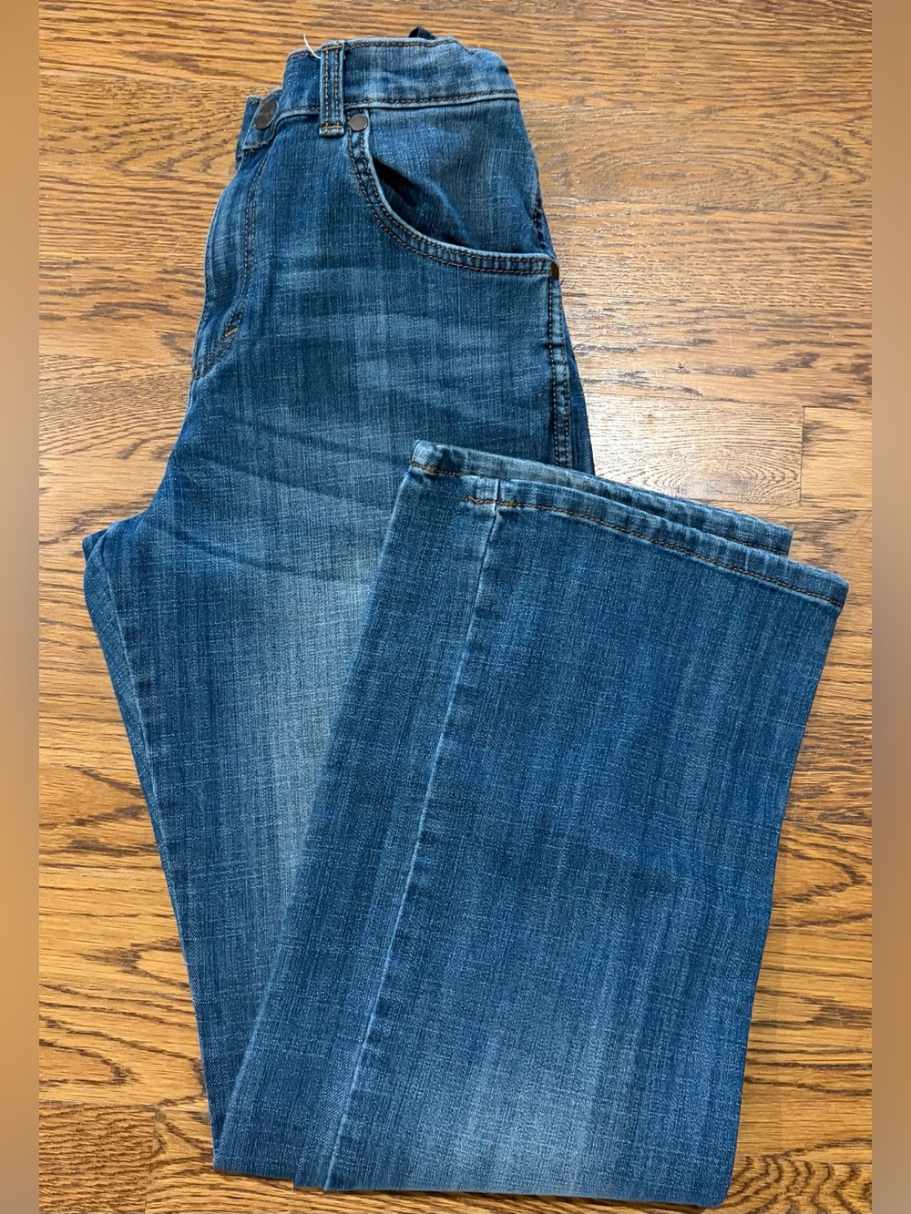 Wrangler Retro Relaxed Boot Jeans Boys Size 16 Cowboy Rodeo Adjustable Waist Y2K